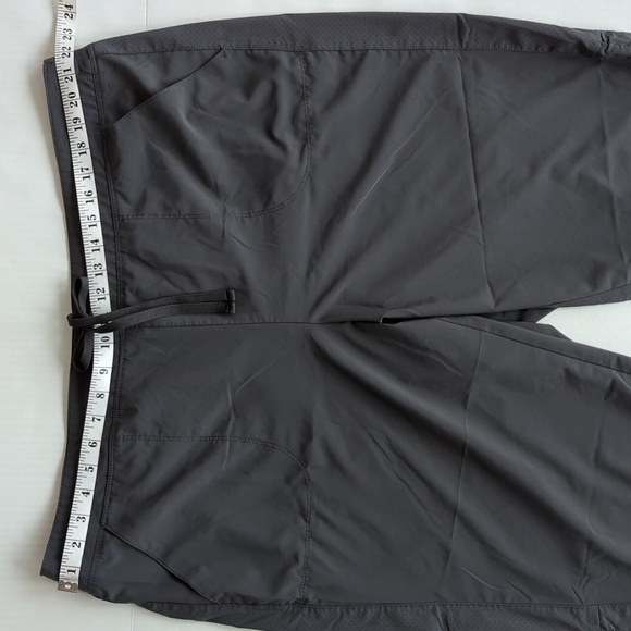 Style & Co. Woman Sport Athletic Capri Pants 3X Gray Pockets Toggle - Picture 12 of 15